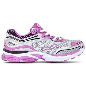 Saucony Girls Omni 9 Grade School Running Shoes Pink/Black Size 6